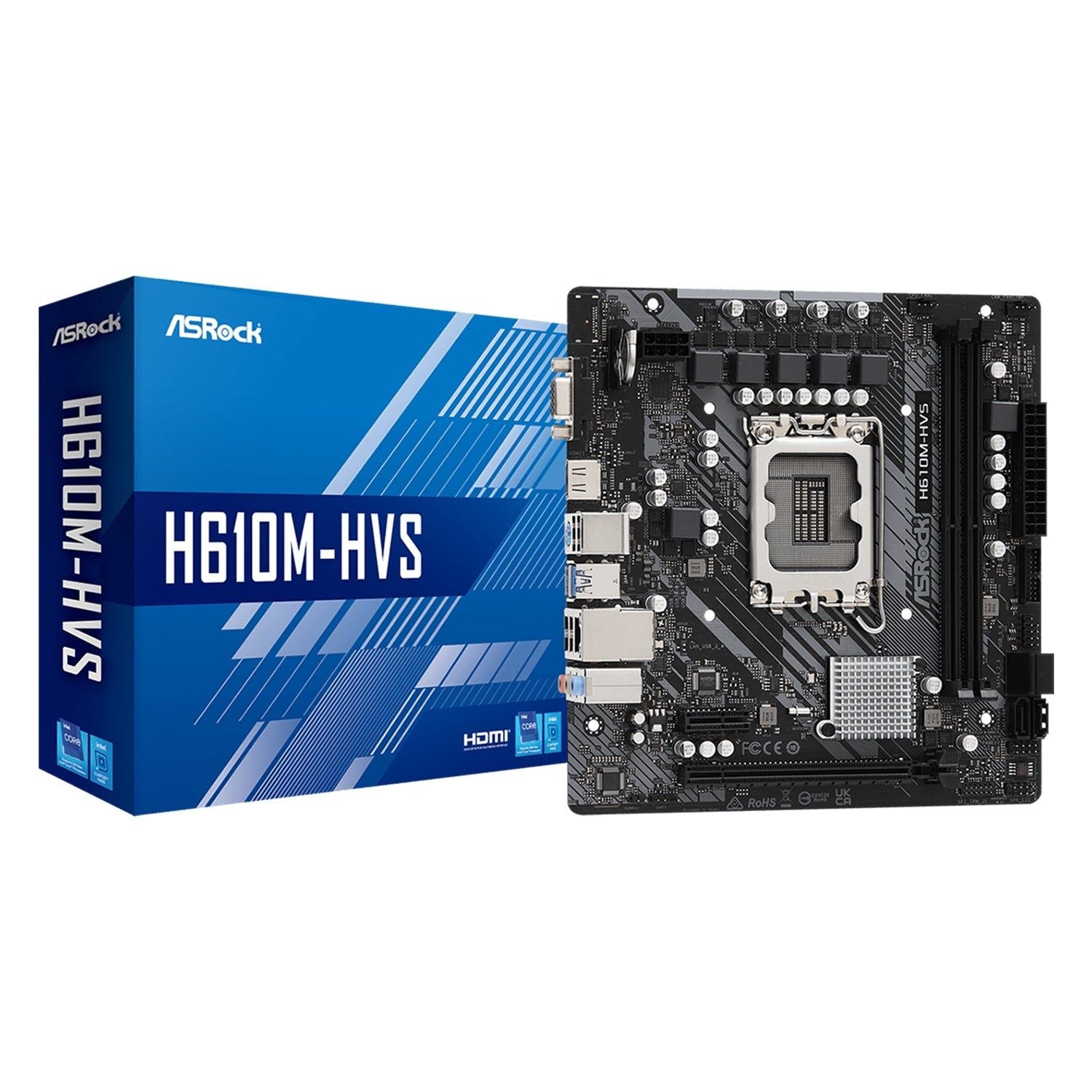 ASRock H610M-HVS LGA 1700 - OVERCLOCK Computer