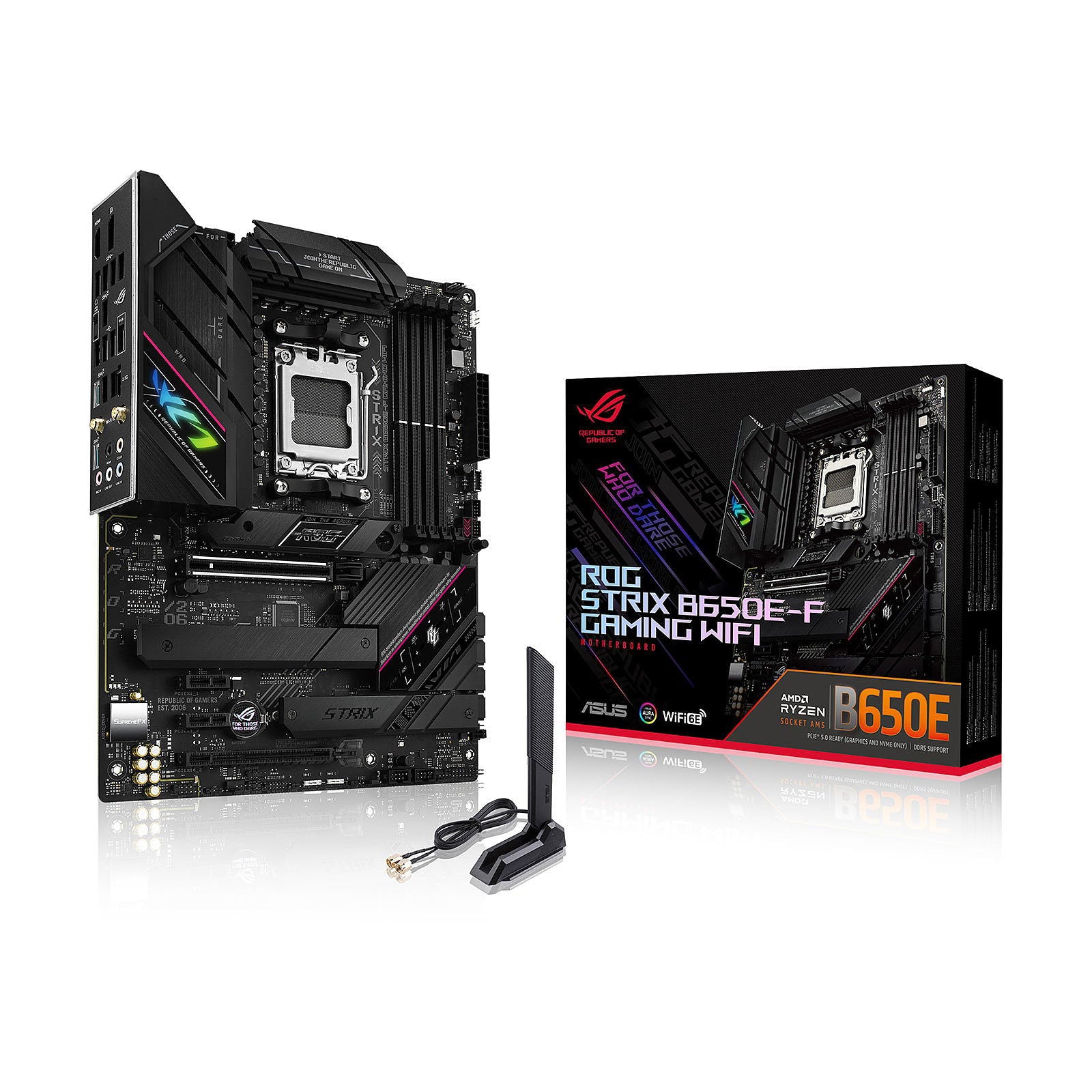 ASUS ROG STRIX B650E-F GAMING WIFI - OVERCLOCK Computer