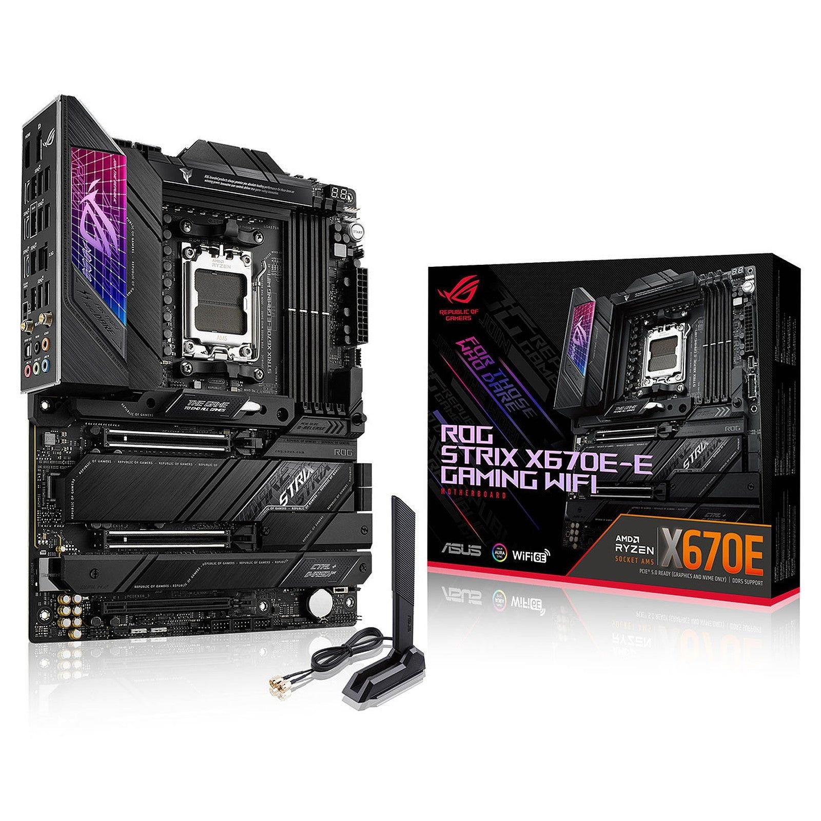 ASUS ROG STRIX X670E-E GAMING WIFI - OVERCLOCK Computer