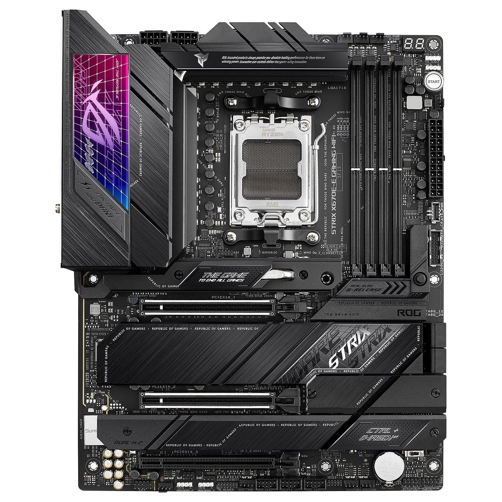 ASUS ROG STRIX X670E-E GAMING WIFI - OVERCLOCK Computer