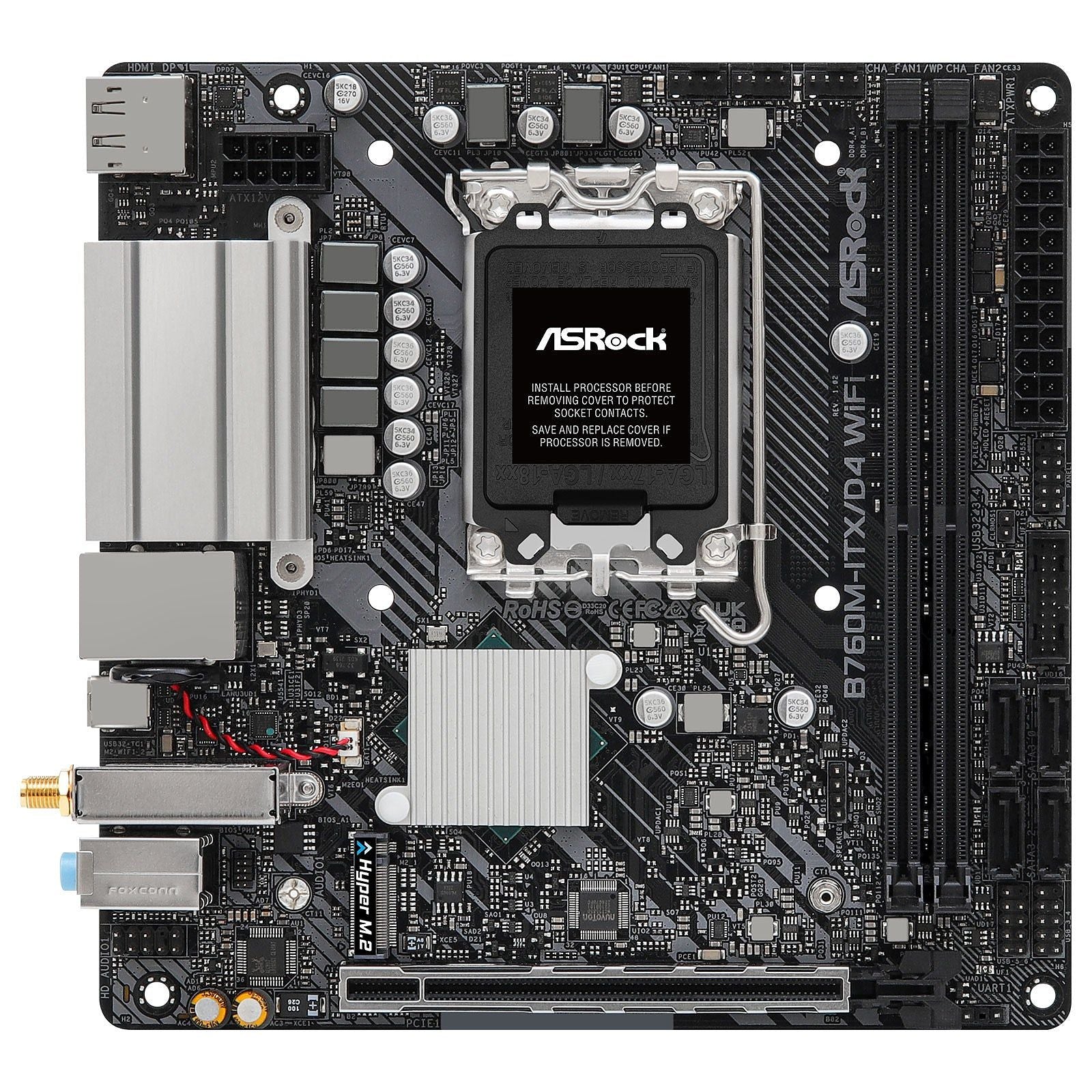 ASRock B760M-ITX/D4 WiFi - OVERCLOCK Computer