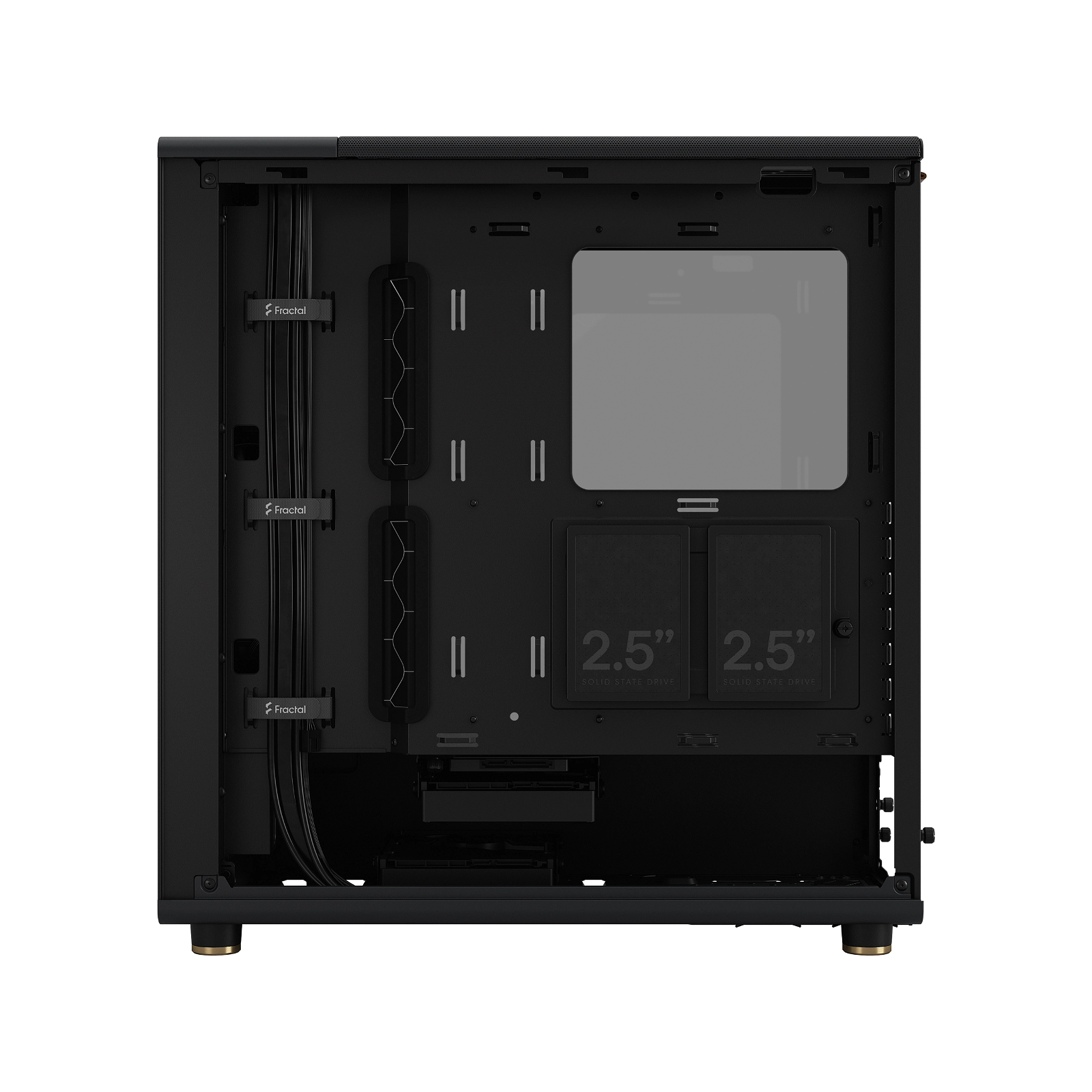 FRACTAL CASE MID TOWER NORTH CHARCOAL BLACK - OVERCLOCK Computer