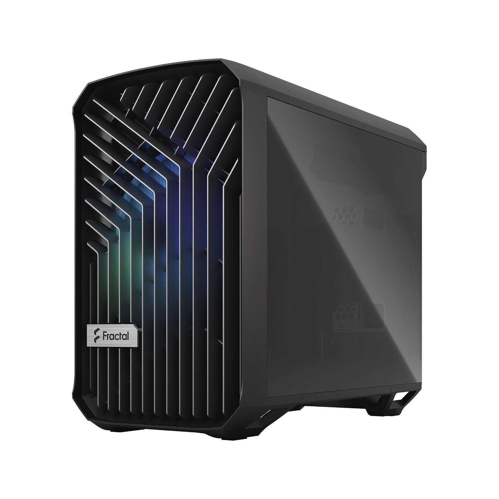 FRACTAL CASE MINI ITX TORRENT NANO RGB BLACK TG LIGHT TINT - OVERCLOCK Computer