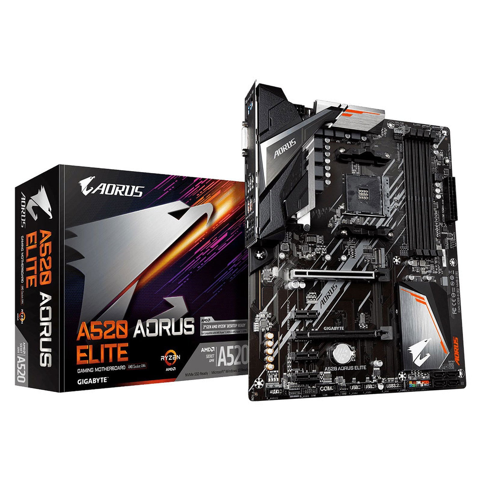 Gigabyte A520 AORUS ELITE - OVERCLOCK Computer