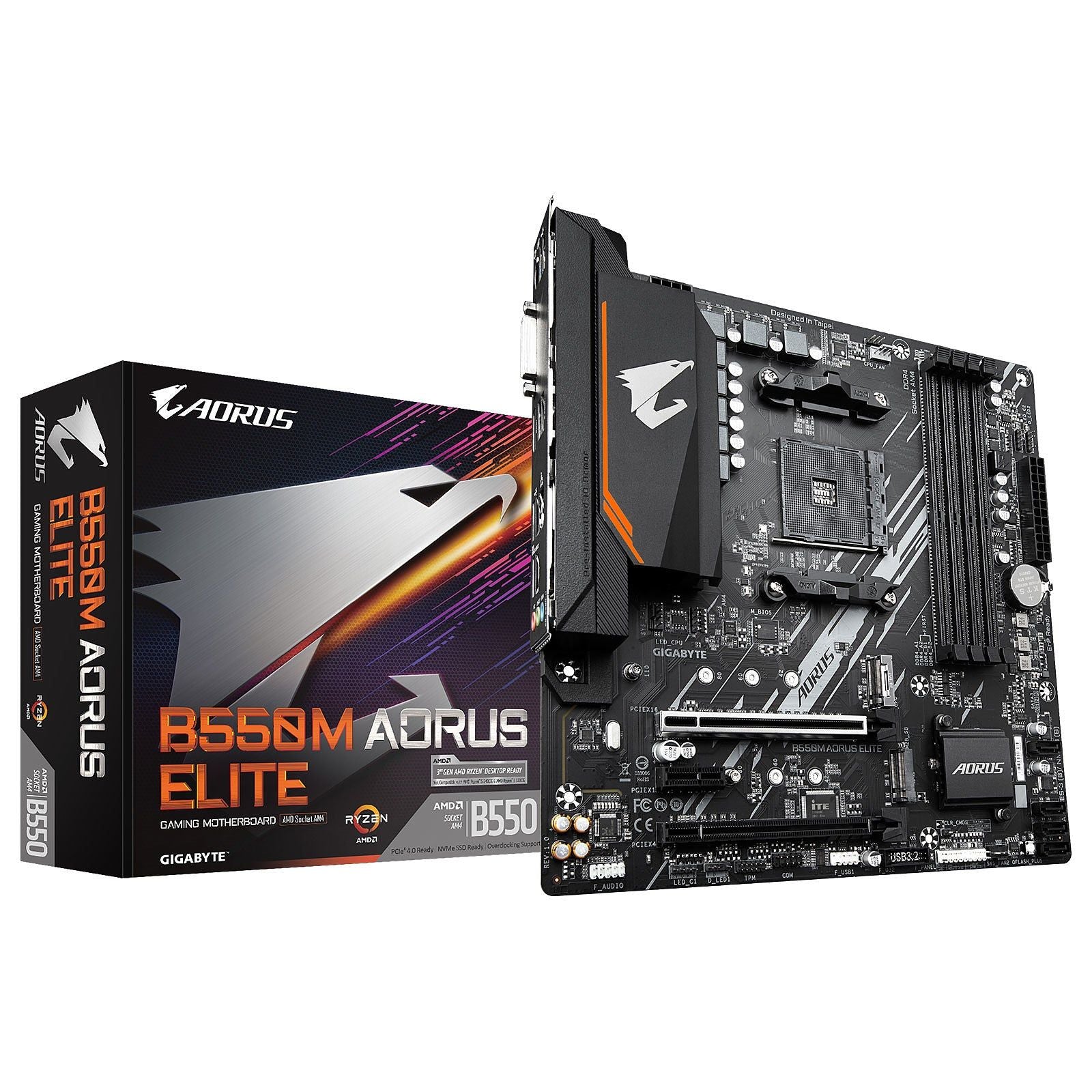 Gigabyte B550M AORUS ELITE - OVERCLOCK Computer