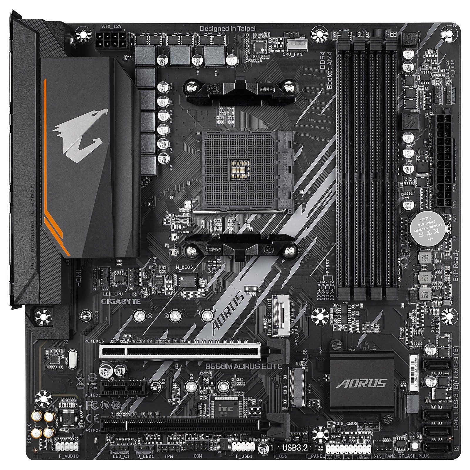 Gigabyte B550M AORUS ELITE - OVERCLOCK Computer