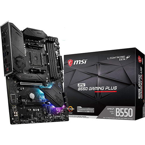 MSI MPG B550 GAMING PLUS - OVERCLOCK Computer