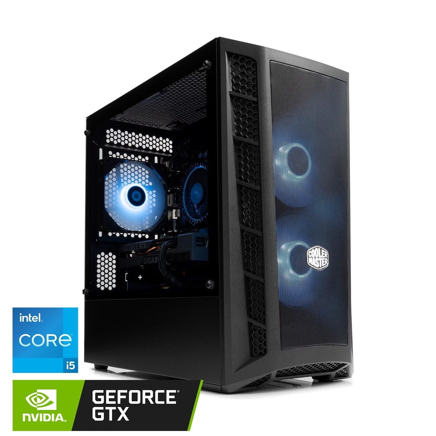 OVERCLOCK Aviator 5 - PC Gaming Intel Core i5 10400f, 16gb ddr4 3000mhz, 1tb, GTX 1650 4gb, Win 11 Pro - OVERCLOCK Computer