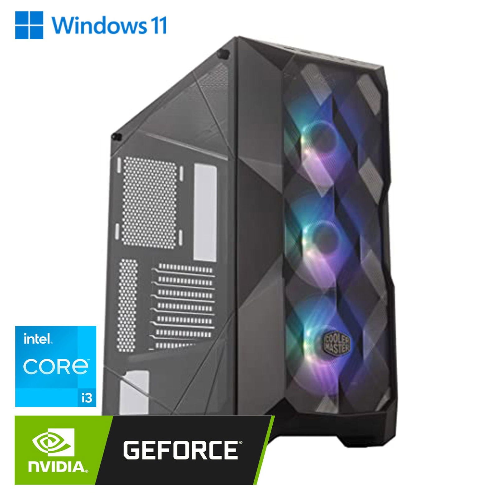 OVERCLOCK TD500 5 - Intel Core i3 12100f, 16gb ddr4 3200mhz, 512gb, GTX 1660 Super 6gb gddr6, Win 10 Pro - OVERCLOCK Computer