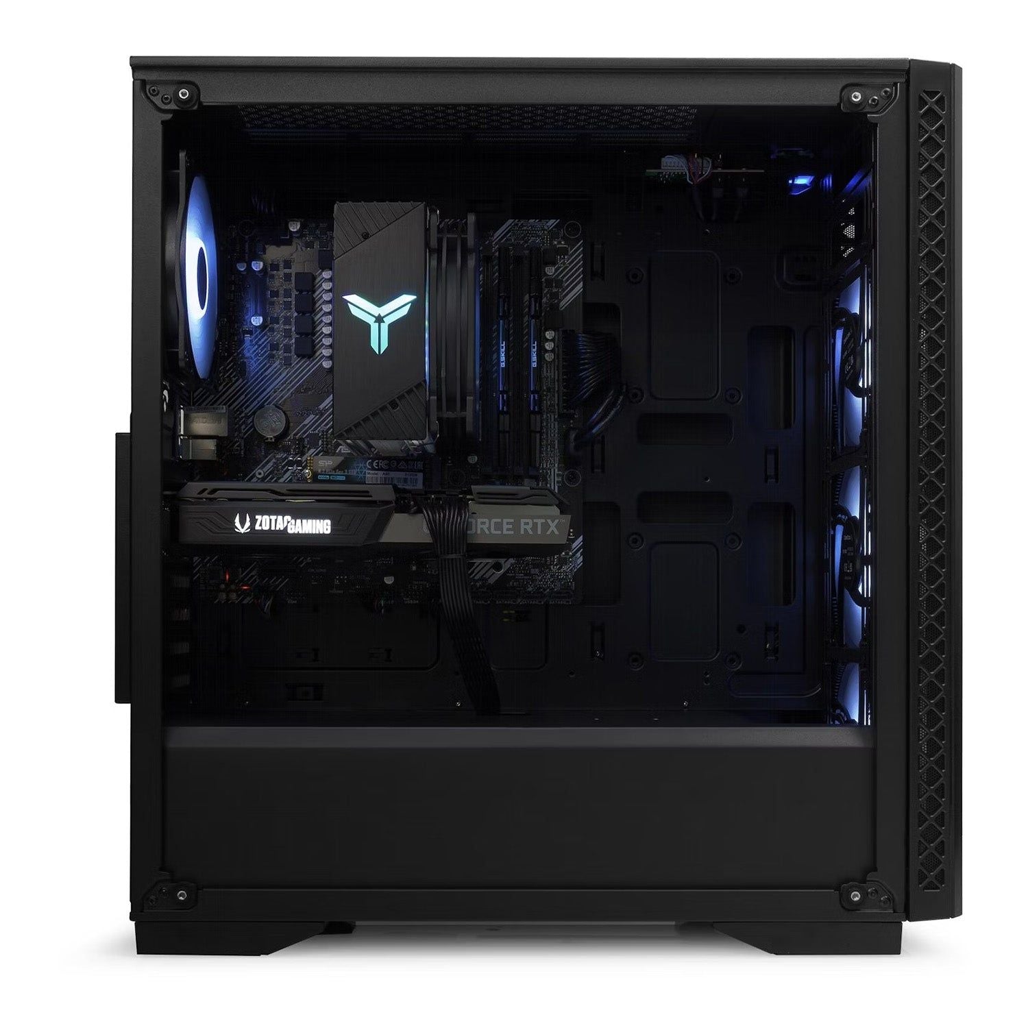 OVERCLOCK Trident 5 - PC Gaming AMD Ryzen 5 5500, 16gb ddr4 3200mhz, 1tb, RTX 4060 Ti 8g gddr6, Win 11 Pro - OVERCLOCK Computer