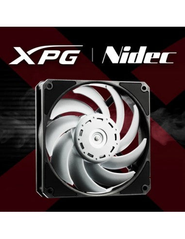 XPG VENTO PRO 120 PWM Case per computer Ventilatore 12 cm Nero, Bianco 1 pz