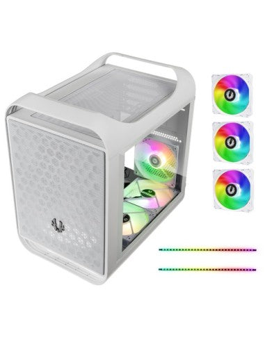 BITFENIX CASE MICRO ATX PRODIGY M 2022 ARGB WHITE