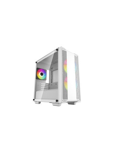 DEEPCOOL CASE MICRO ATX CC360 BIANCO TG 3xFAN ARGB R-CC360-WHAPM3-G-1