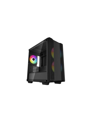 DEEPCOOL CASE MICRO ATX CC360 NERO TG 3xFAN ARGB R-CC360-BKAPM3-G-1