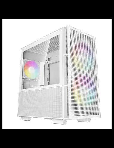 DEEPCOOL CASE MICRO ATX CH360 WHITE 2*140+1*120mm ARGB FAN