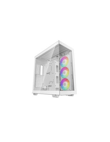 DEEPCOOL CASE MID TOWER CH780 WH 1x420 ARGB FAN VETRI PANORAMICI