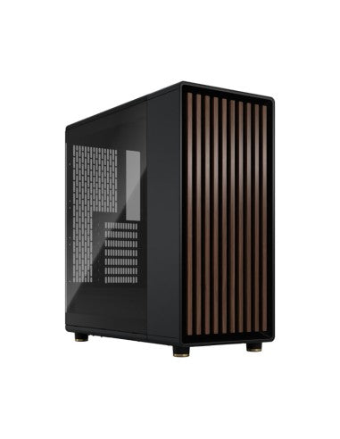 FRACTAL CASE MID TOWER NORTH CHARCOAL BLACK TG DARK