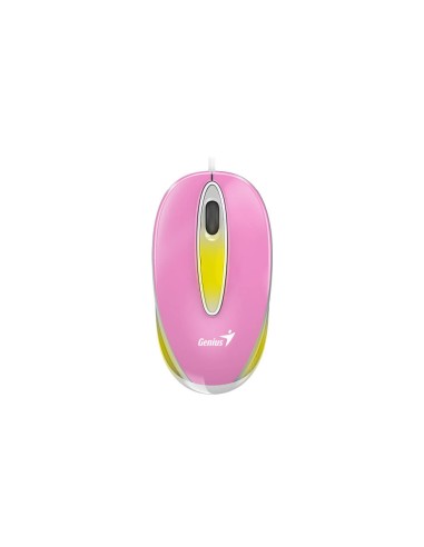 GENIUS MOUSE USB DX-MINI FLASHING LED PINK