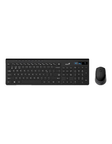 GENIUS TASTIERA + MOUSE WIR. SLIMSTAR 8230 D.MODE (BT + 2.4gHZ) BLACK IT