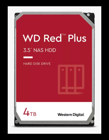 HD WD RED PLUS WD40EFPX 4TB SATA3 256MB per NAS EU