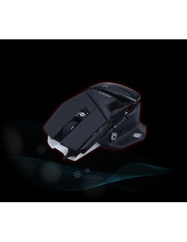 MAD CATZ GAMING MOUSE R.A.T. 4+ BLACK OTTICO 7.2K DPI 7xPUL PRG