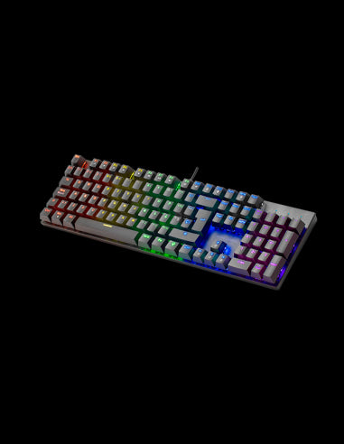 MARSGAMING TAST GAMING MK-422BIT BLACK MECC SWITCH BLUE 12*RAINBOW RGB IT