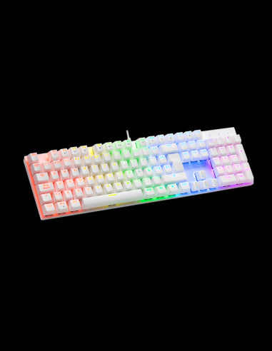 MARSGAMING TAST GAMING MK-422RIT WHITE MECC SWITCH RED 12*RAINBOW RGB IT