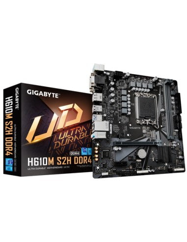 Gigabyte H610M S2H V2 DDR4 scheda madre Intel H610 Express LGA 1700 micro ATX