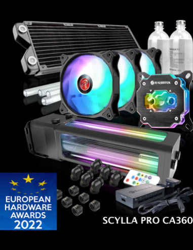 RAIJINTEK DIY KIT SCYLLA PRO CA360 5V ARGB POMPA+W.BLOCK+RAD.+REFR+FAN