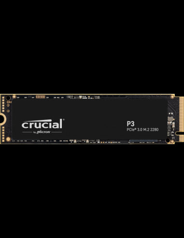 SSD CRUCIAL 1TB P3 CT1000P3SSD8 M.2 NVME 3x4 R/W 3500/3000 (SIAE)