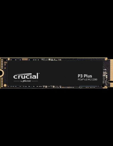 SSD CRUCIAL 500GB P3 PLUS CT500P3PSSD8 M2 2280 NVME 4x4 R/W 4700/1900 (SIAE