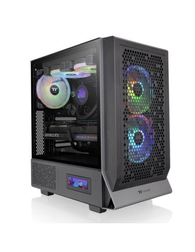 THERMALTAKE CASE M.TOWER CERES 300 TG ARGB TG 2xCT140 ARGB + 1xCT140 FAN