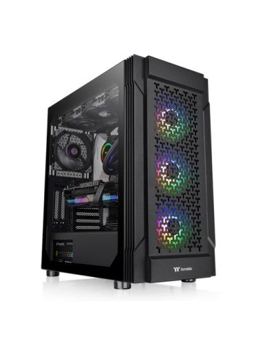 THERMALTAKE CASE M.TOWER VERSA T27 ARGB TG 3x120 ARGB FAN