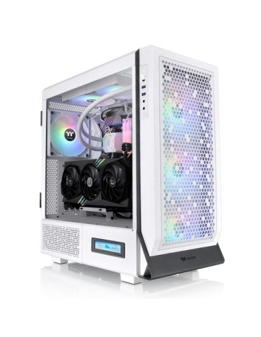 THERMALTAKE CASE MIDT. CERES 500 TG ARGB WH WIN/SPCC/TG/4C140 ARGB LFAN/BRO