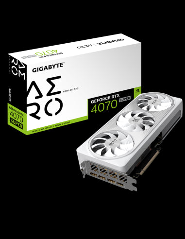 Gigabyte AERO GeForce RTX 4070 SUPER OC 12G NVIDIA 12 GB GDDR6X