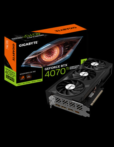 Gigabyte GeForce RTX 4070 Ti SUPER WINDFORCE OC 16G NVIDIA 16 GB GDDR6X