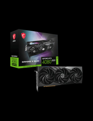 MSI GAMING GeForce RTX 4080 SUPER 16G X SLIM NVIDIA 16 GB GDDR6X