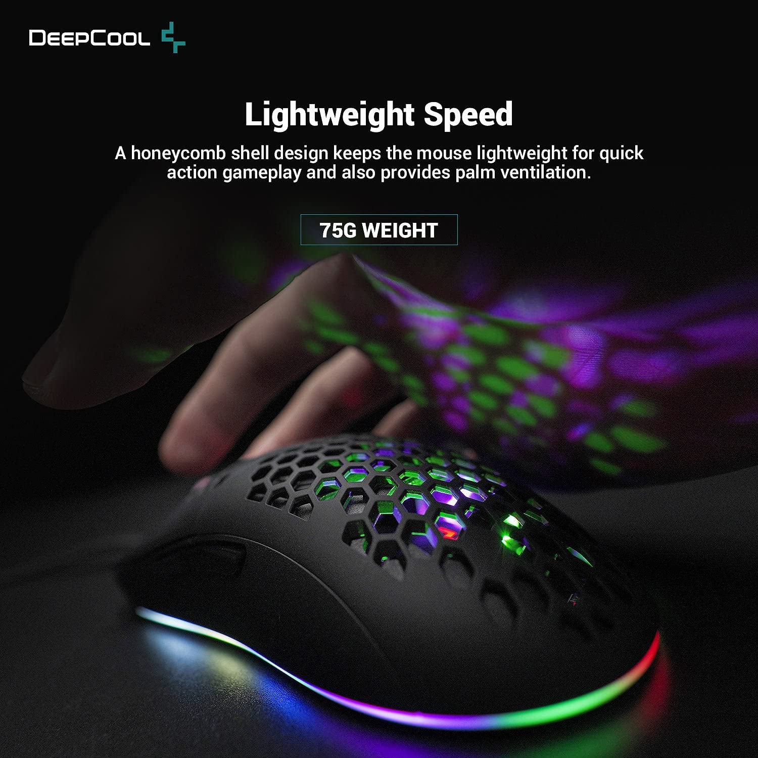 Deepcool MC310 75g 12800 DPI Gaming Mouse