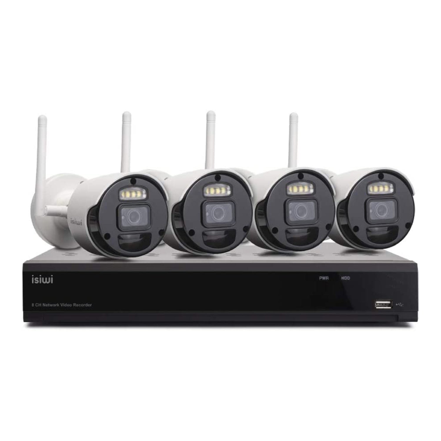 Kit Wireless Isiwi Connect4 4 videocamere